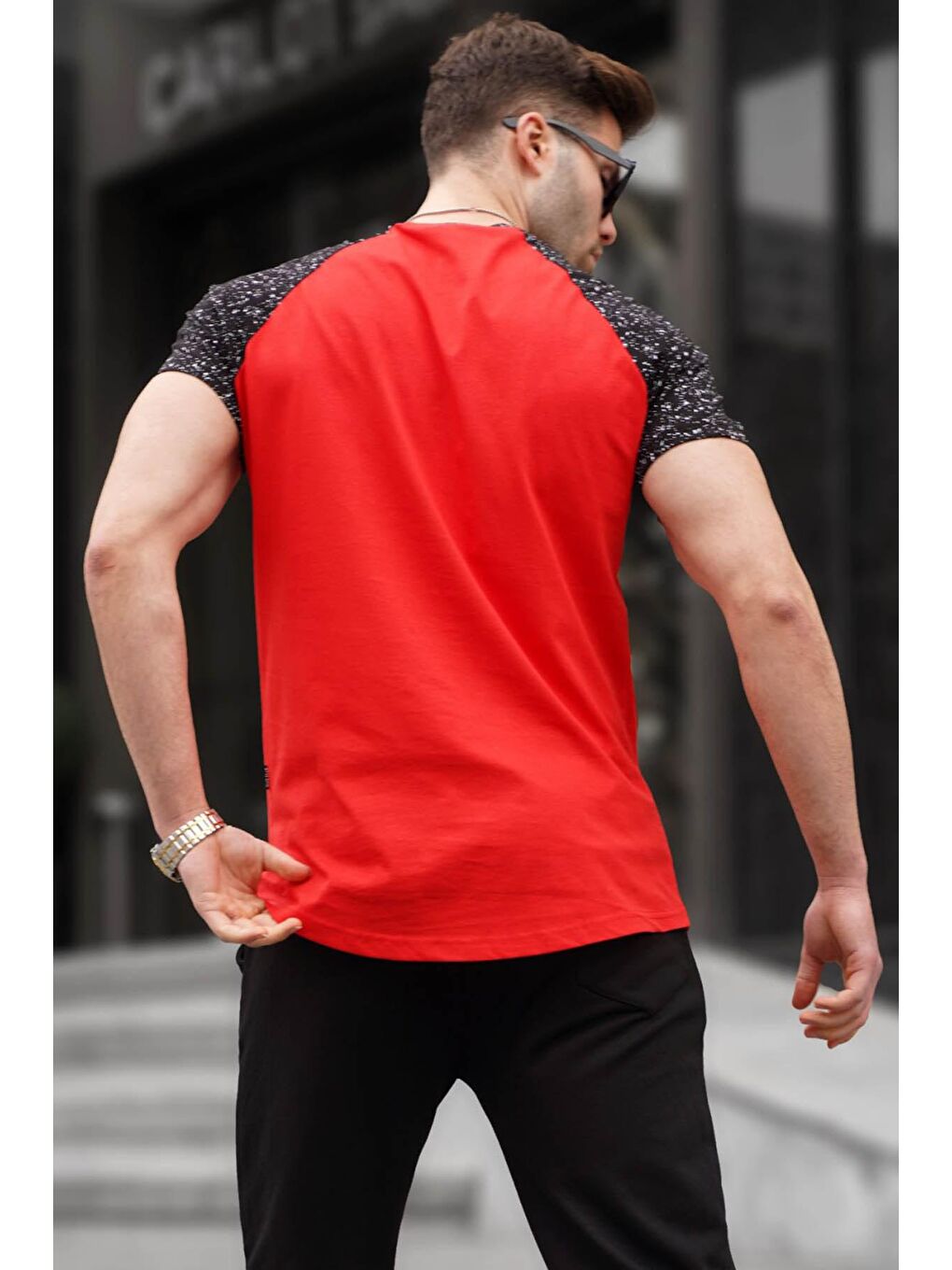 Bordo Basic Erkek Tişört 4523-1