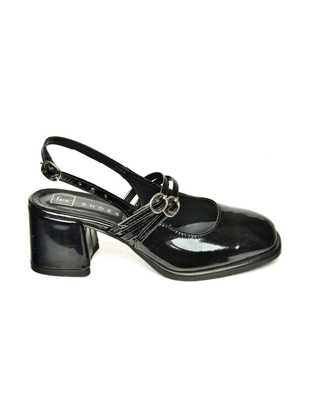 Fox Shoes U5181215 Siyah Kadın Topuklu Ayakkabı - 1