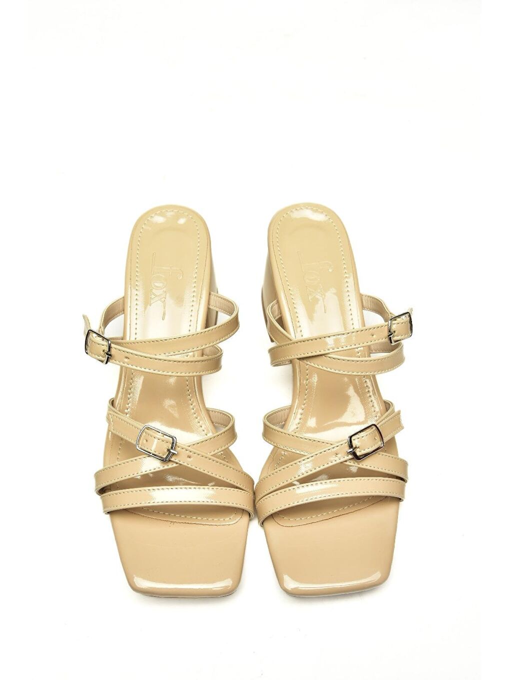 U5900319 Bej Kadın Topuklu Ayakkabı-1