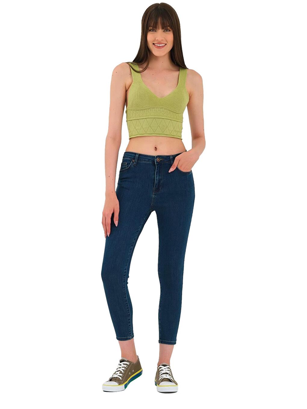 Mavi Kadın Jean Pantolon Lara 465