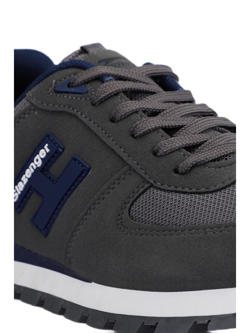 ZENOV I Sneaker Erkek Ayakkabı Koyu Gri-3