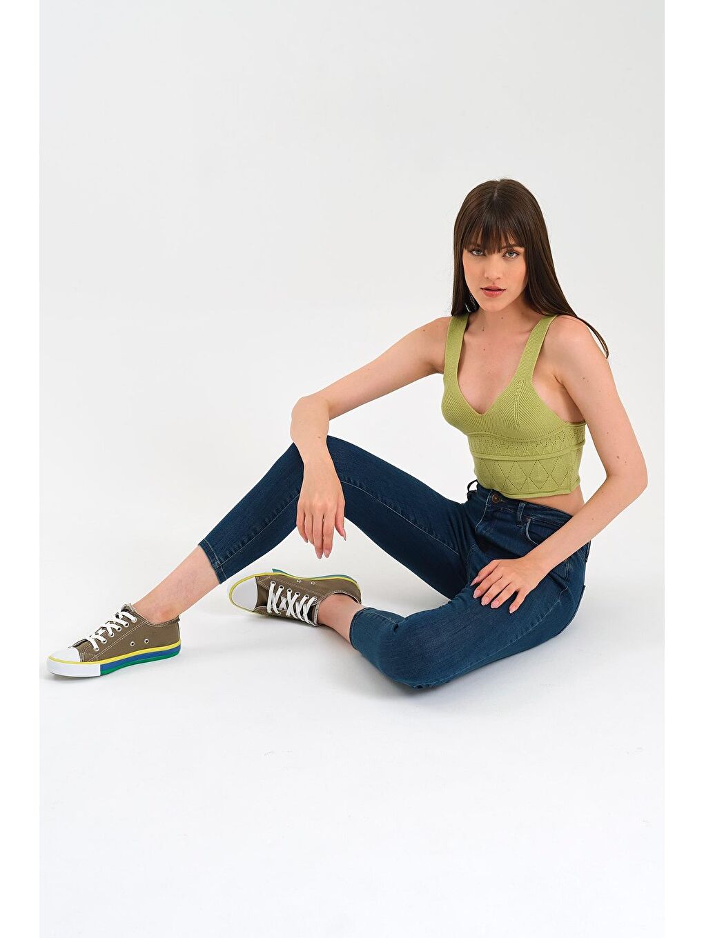 Mavi Kadın Jean Pantolon Lara 465-2