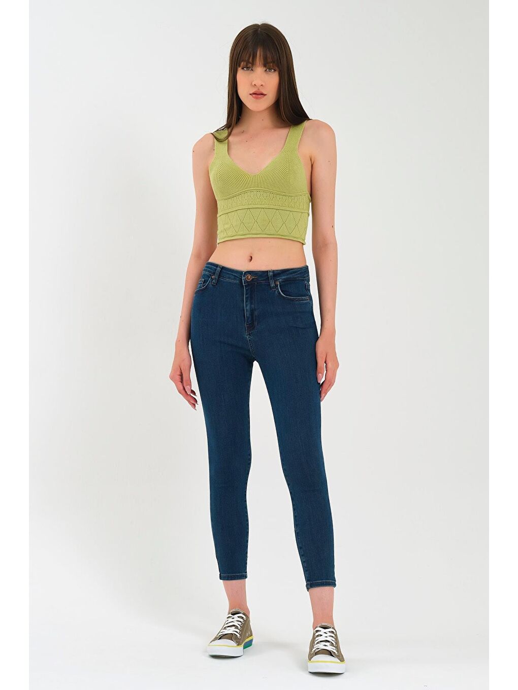 Mavi Kadın Jean Pantolon Lara 465-3