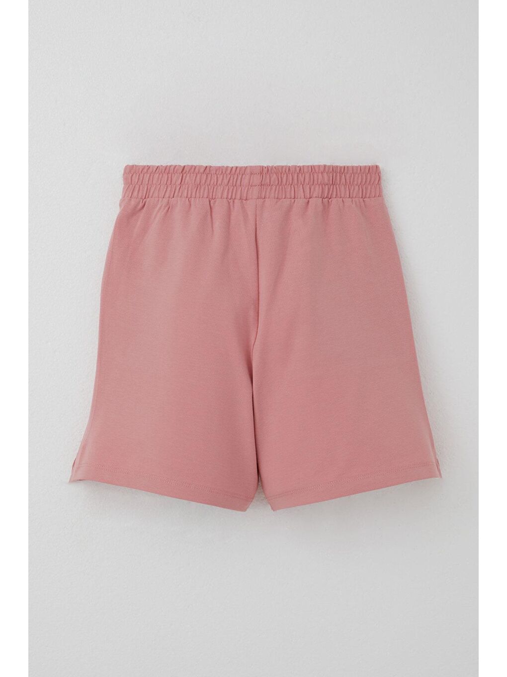 Kız Çocuk Şortlu Takım Örgü Çiçek İşlemeli Ekru (9 Yaş)-9