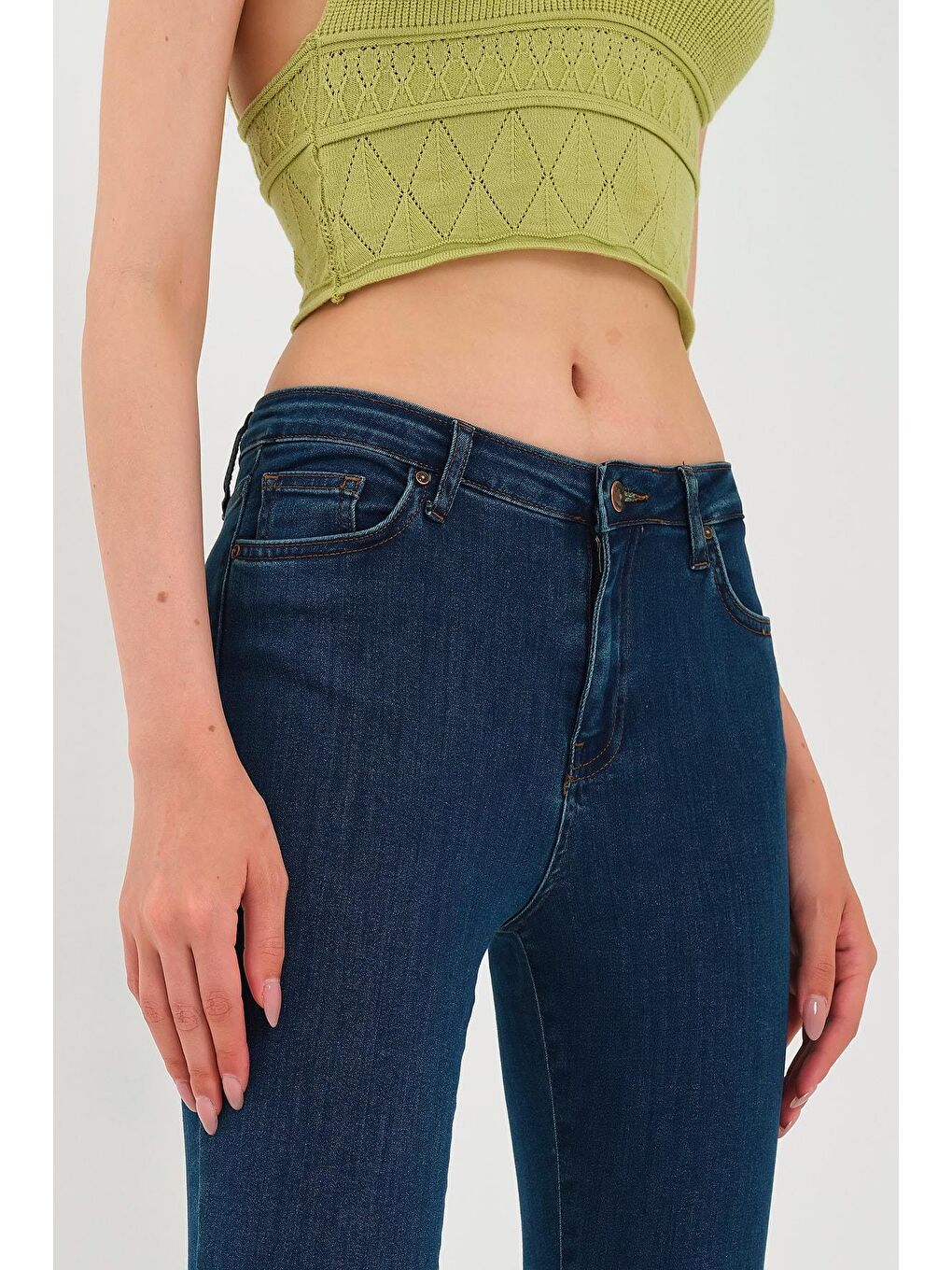 Mavi Kadın Jean Pantolon Lara 465-4