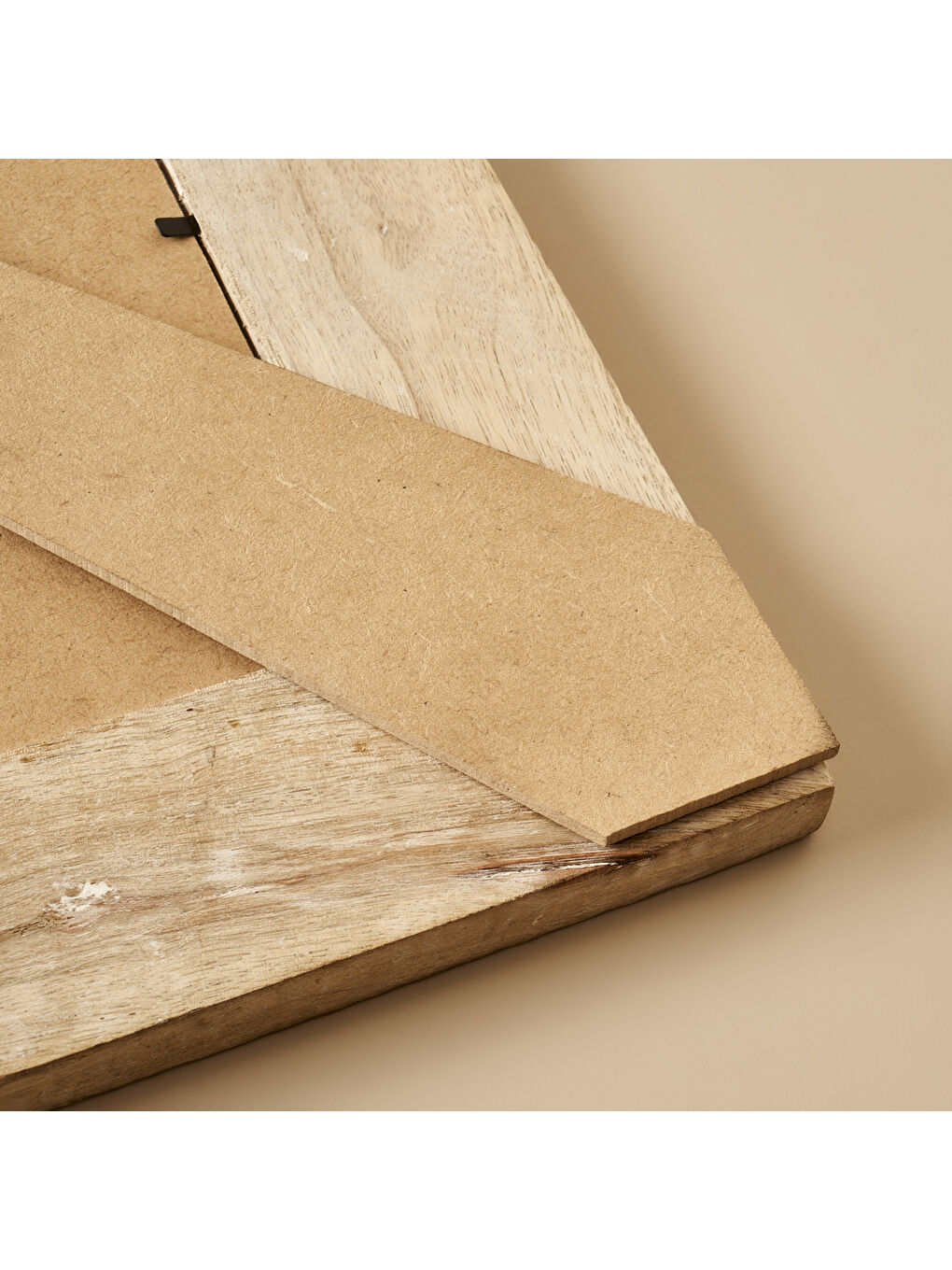 Aria Mango Ağacı Dekoratif Çerçeve Beyaz (28x2x23 cm)-3