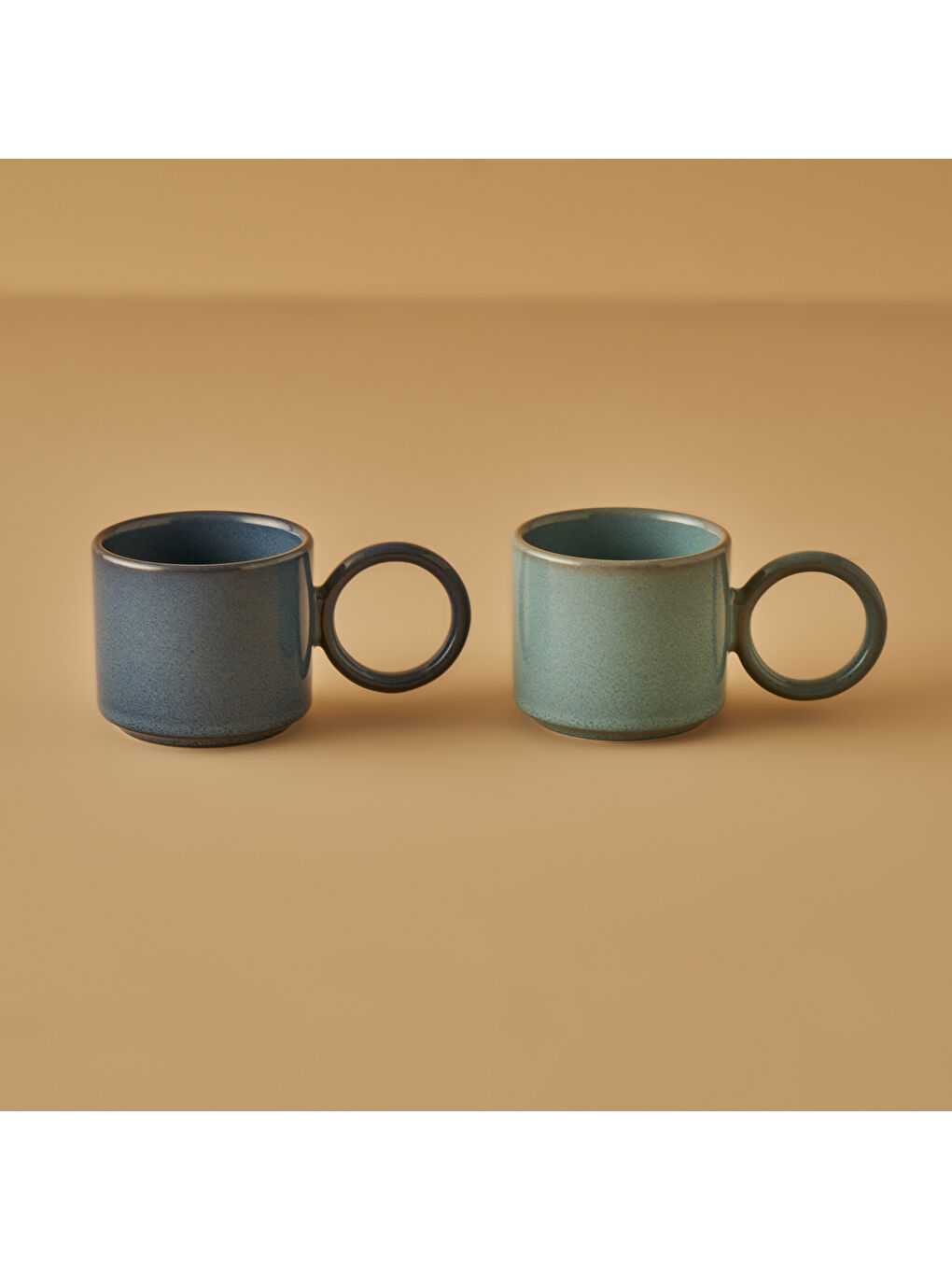 Bella Maison Arcana Espresso 2'li Set Mavi (270 cc)