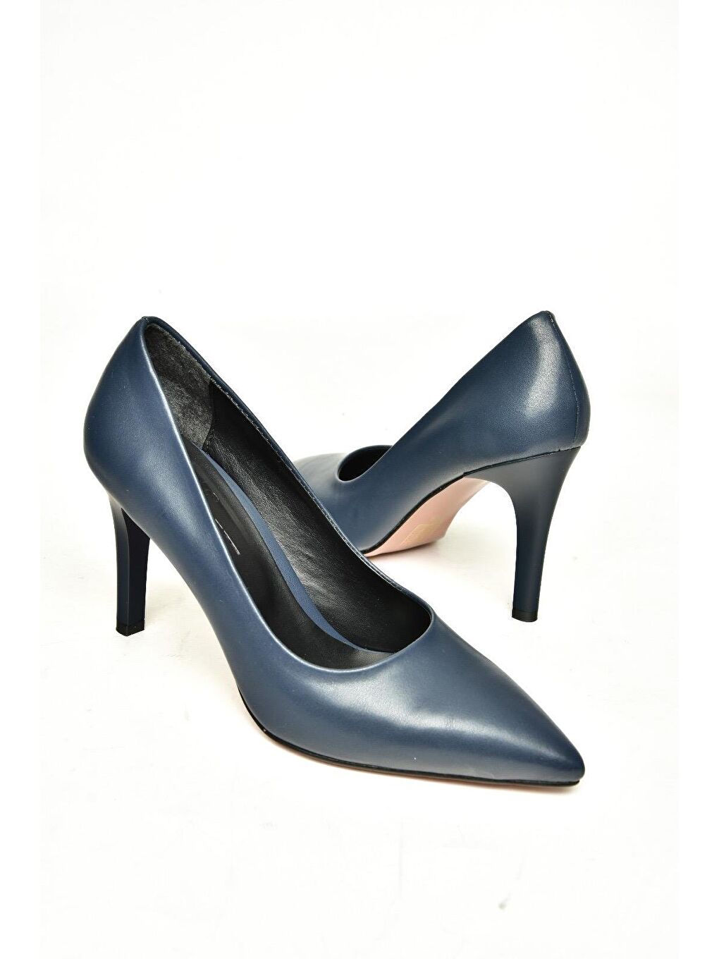 U6760820 Lacivert Kadın Topuklu Ayakkabı-2