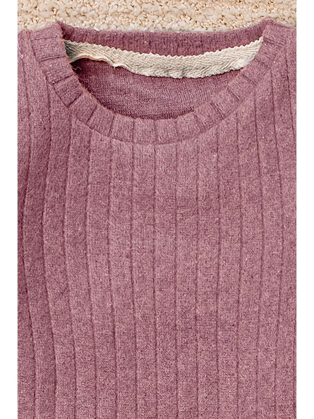 Mor Güneşli 3 Parça Organik Bebek Takımı-1