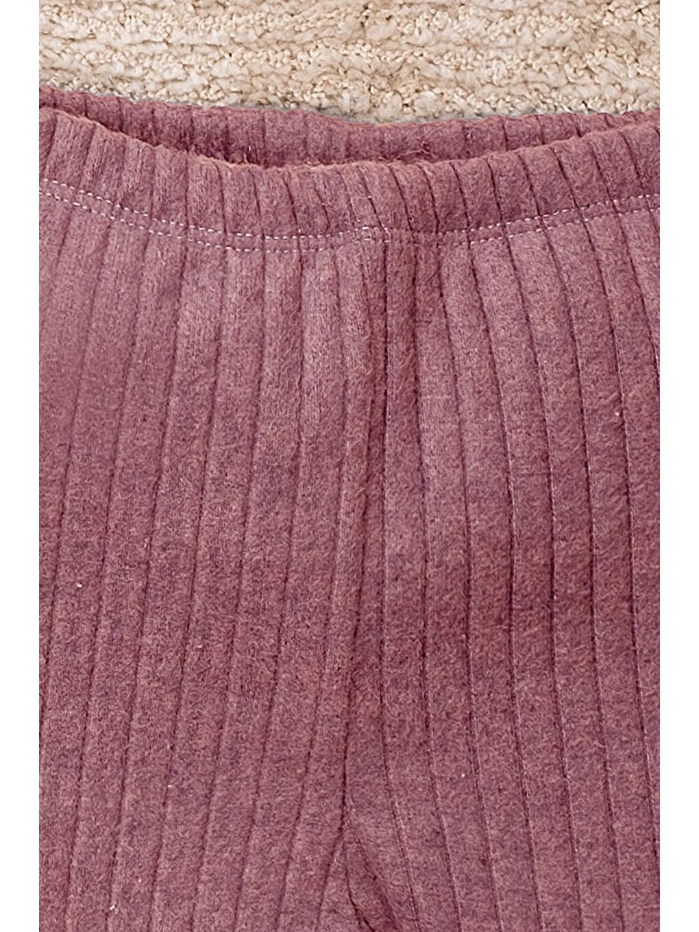 Mor Güneşli 3 Parça Organik Bebek Takımı-2