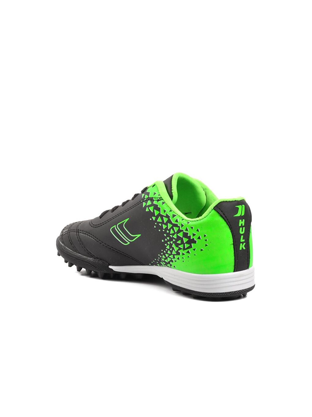 126 Siyah-Neon Yeşil-Beyaz Unisex Halı Saha Ayakkabısı-3