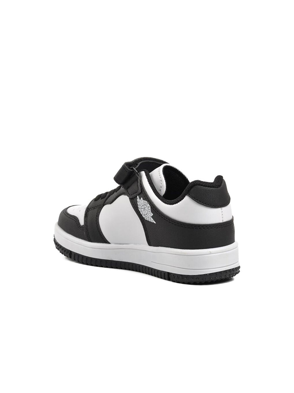 Haykat Kısa-F Siyah-Beyaz Çocuk Spor Ayakabı-3