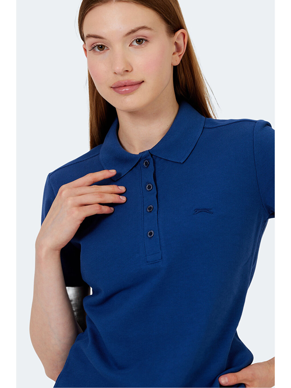 VERA I Kadın Saks Mavi Tişört-4