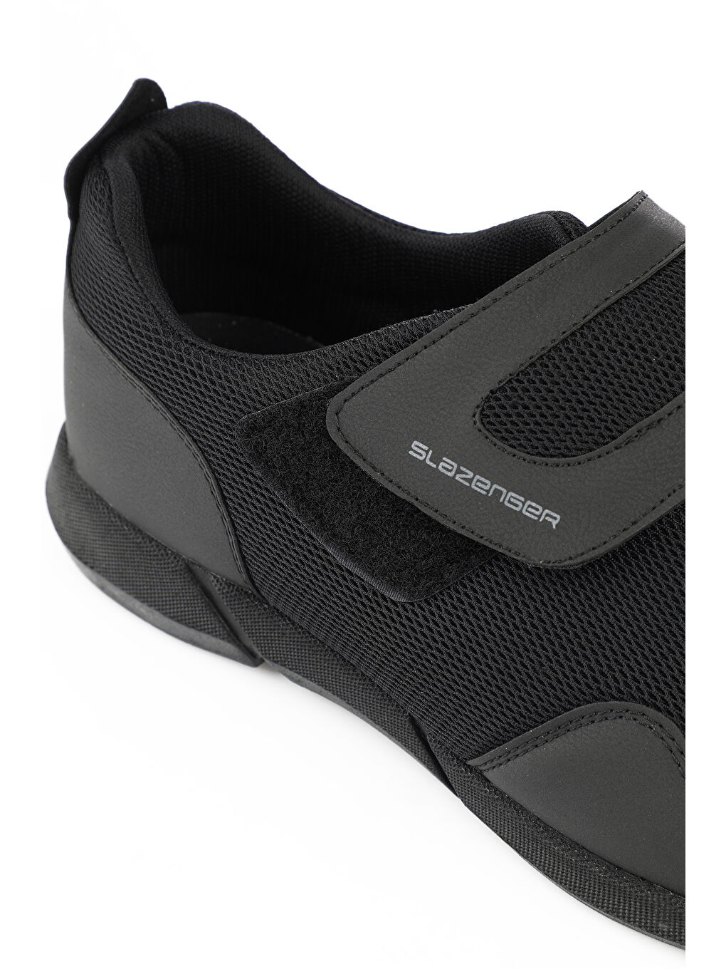 ACA I Büyük Beden Erkek Cırt Cırtlı Siyah / Siyah Günlük Spor Ayakkabısı-3