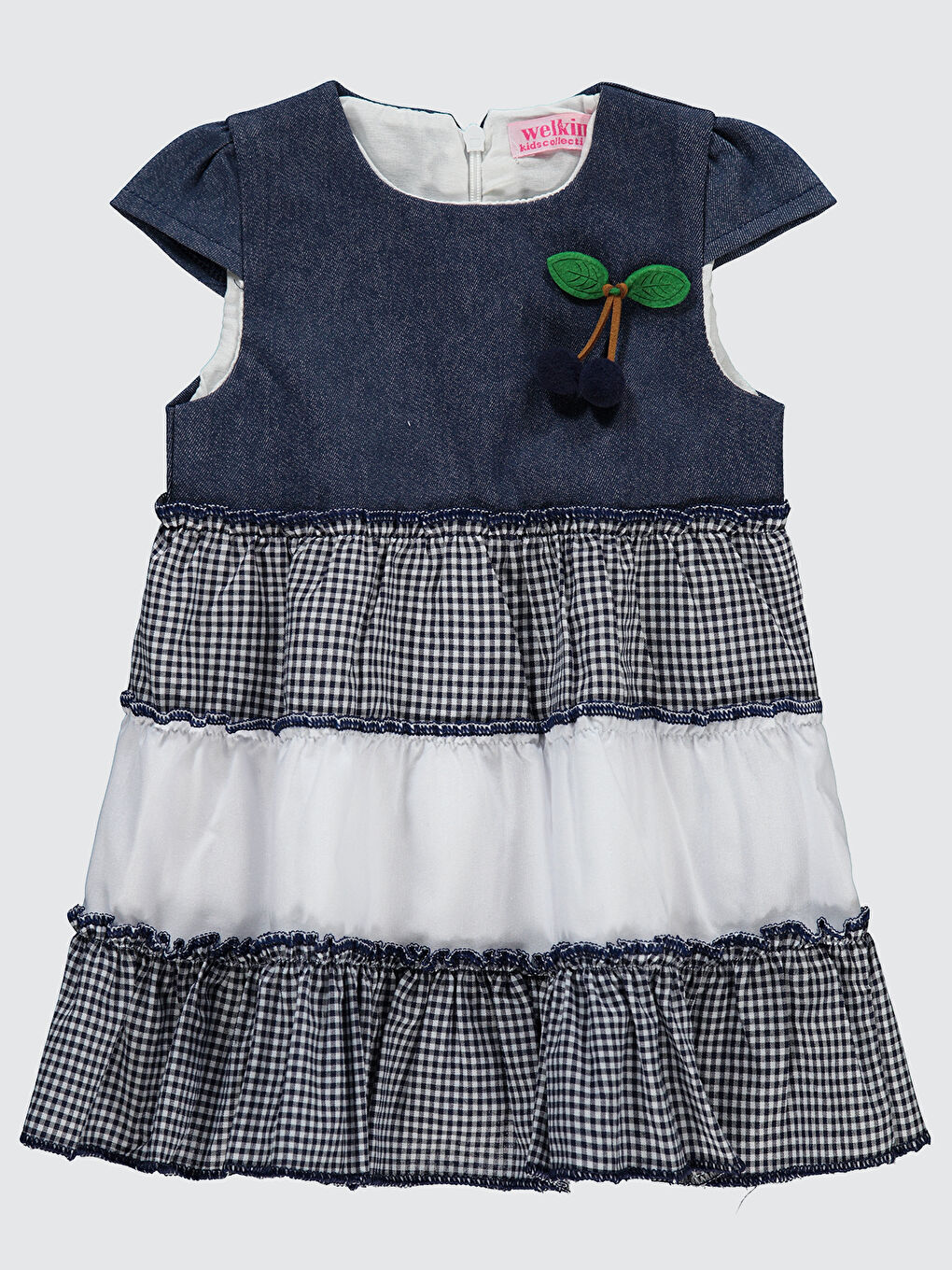 Baby Kız Bebek Elbise 6-18 Ay Lacivert