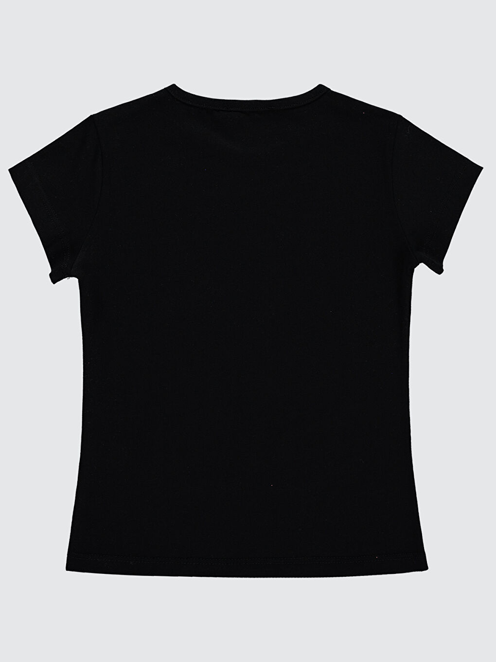 Girls Kız Çocuk Tişört 6-9 Yaş Siyah-1