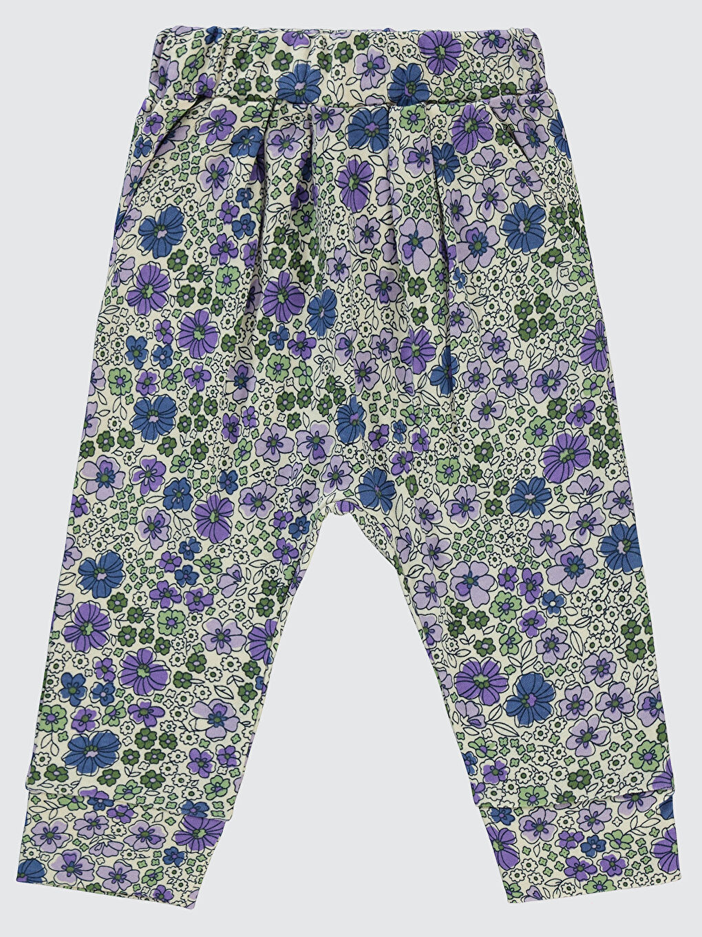 Baby Kız Bebek Patiksiz Tek Alt 6-18 Ay Mor