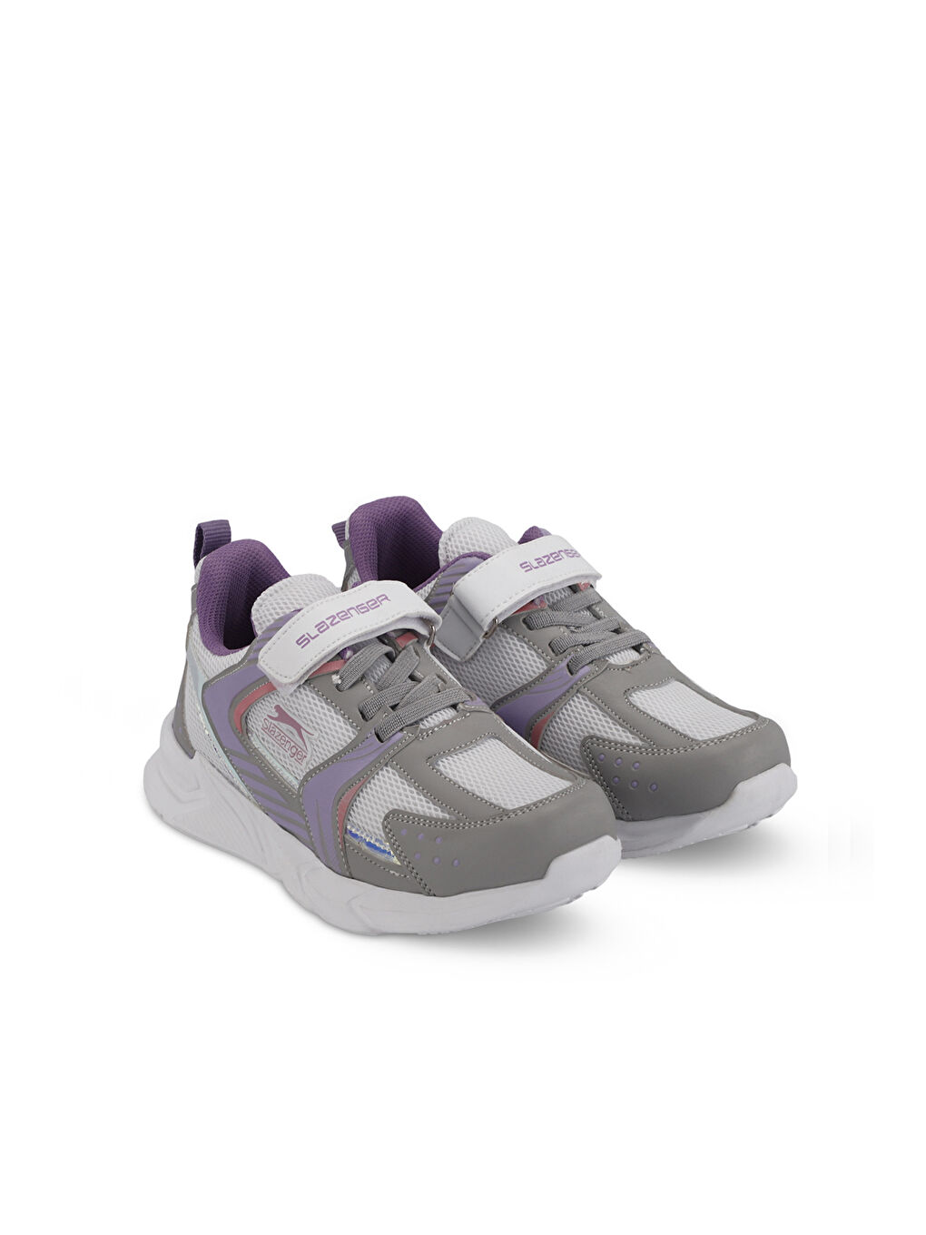 KENDALL Unisex Çocuk Cırt Cırtlı Gri / Fuşya Günlük Spor Ayakkabısı-1