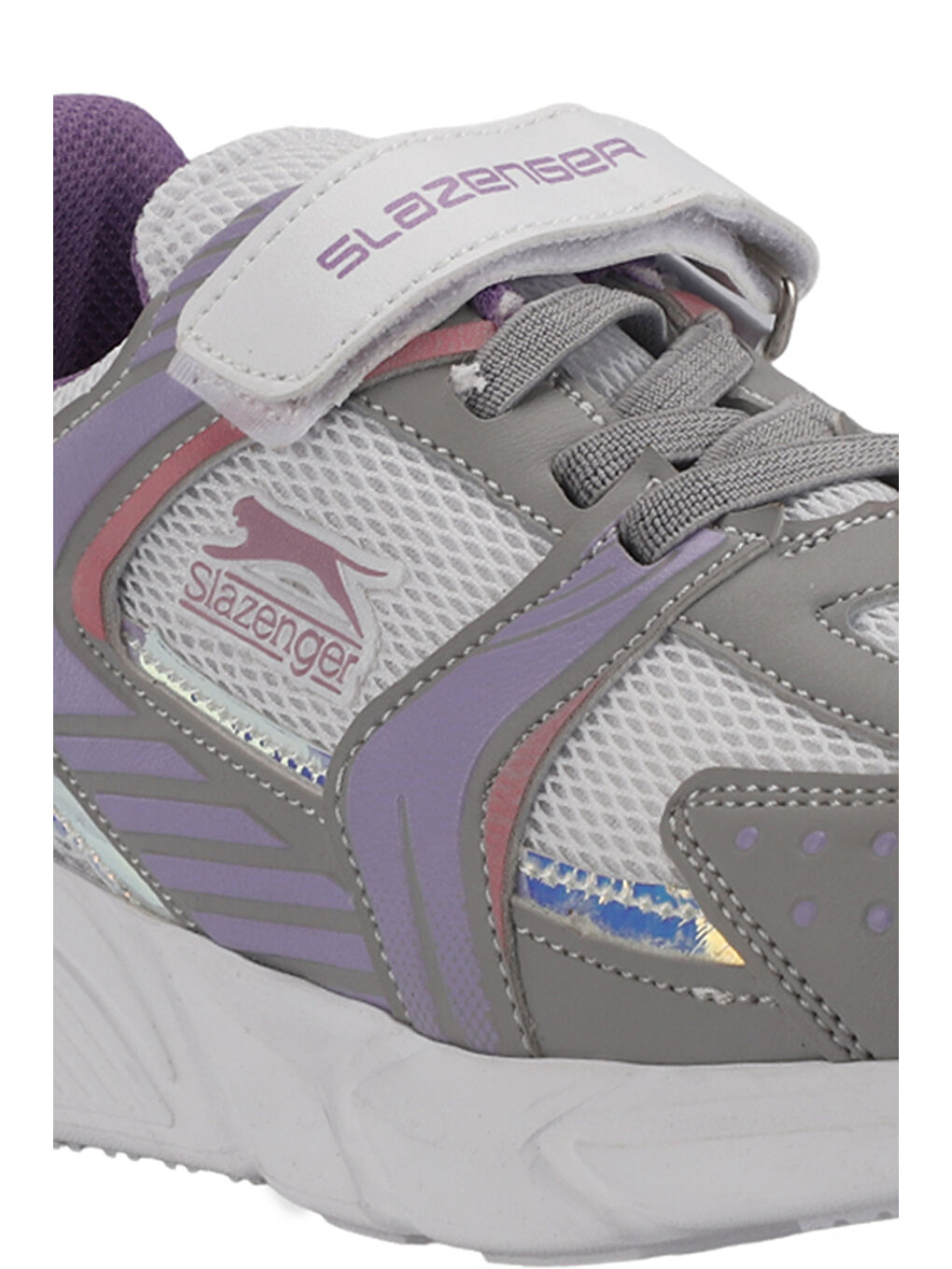 KENDALL Unisex Çocuk Cırt Cırtlı Gri / Fuşya Günlük Spor Ayakkabısı-3