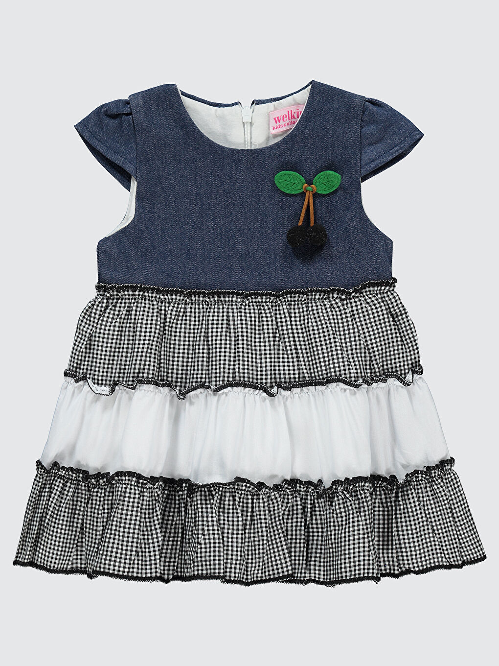 Civil Baby Kız Bebek Elbise 6-18 Ay Siyah