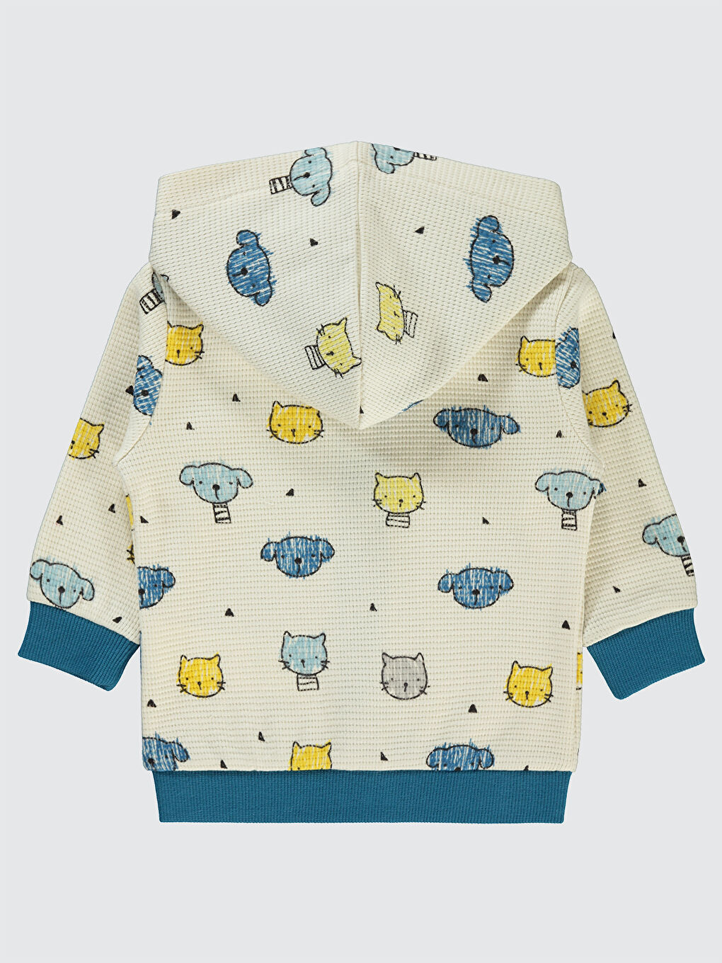 Bej Baby Erkek Bebek Hırka 6-18 Ay Taş Rengi-1