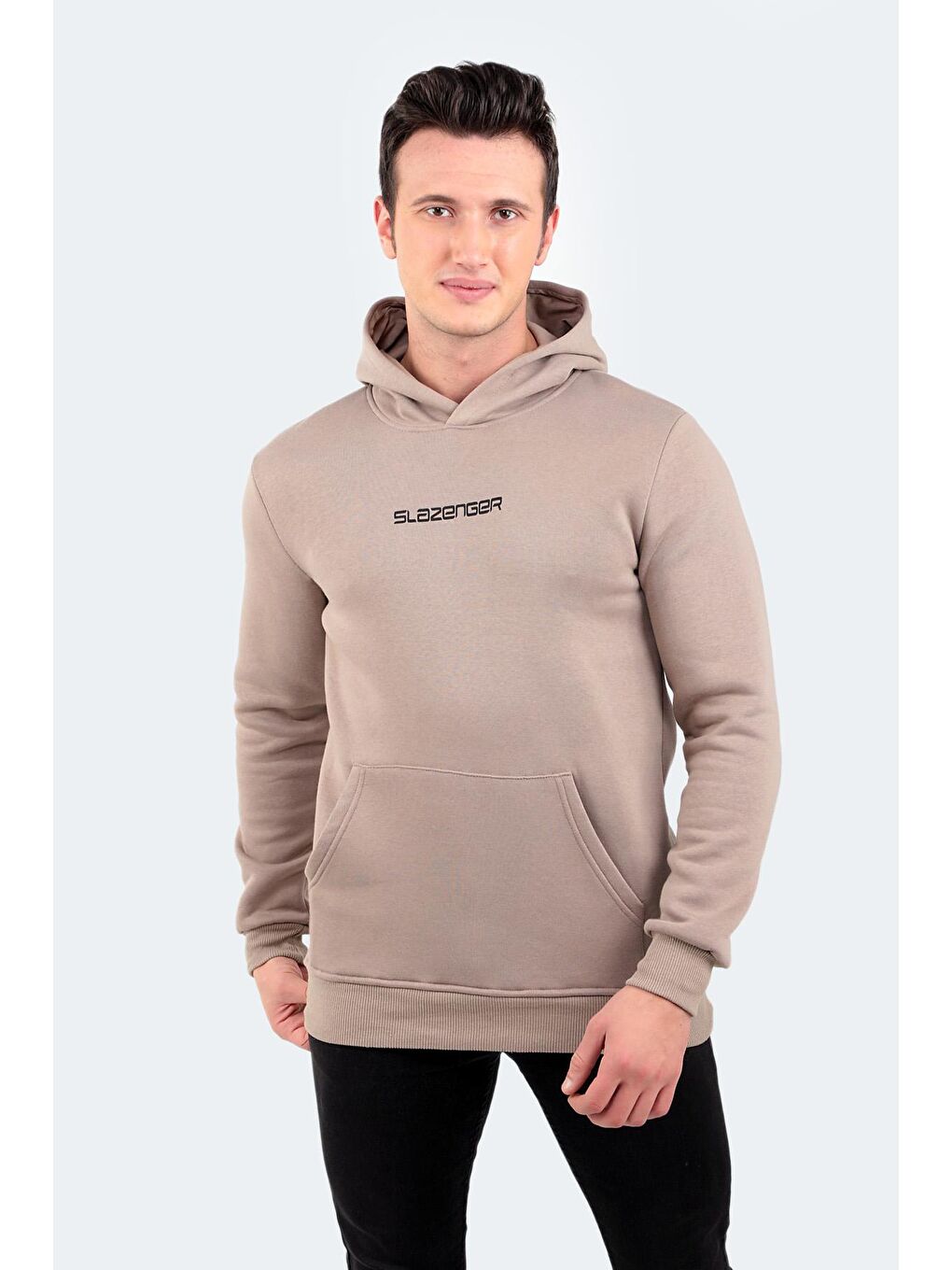 Bej BUSTER Erkek Sweatshirt Taş Gri