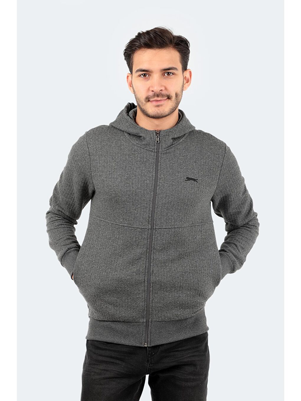 SLAZENGER Antrasit BANKY Erkek Sweatshirt Antrasit