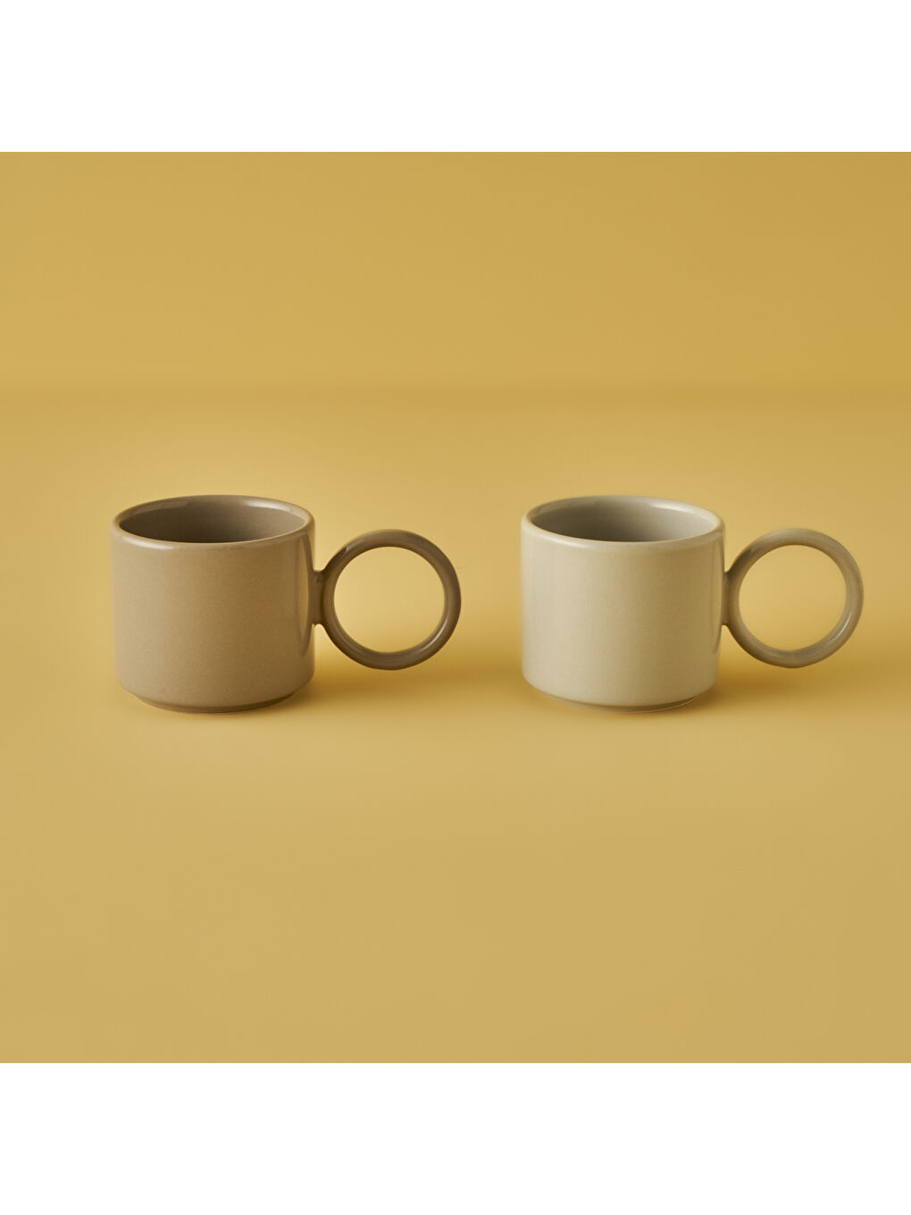 Bella Maison Arcana Espresso 2'li Set Gri (270 cc)