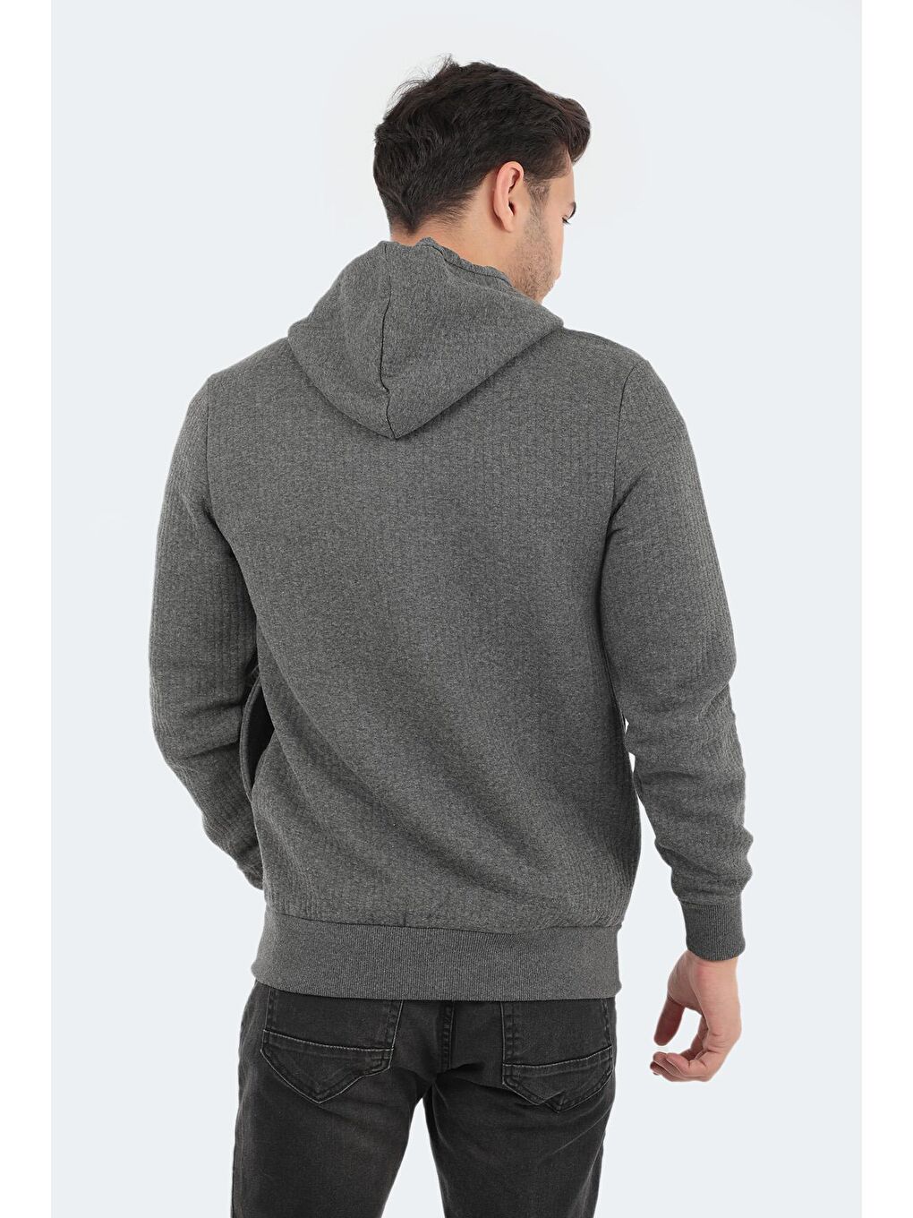 SLAZENGER Antrasit BANKY Erkek Sweatshirt Antrasit - 1