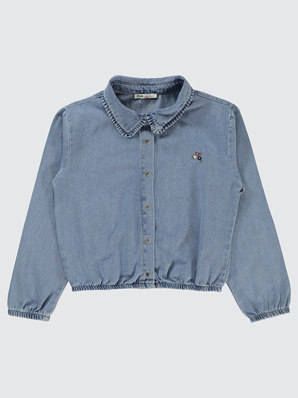 Girls Kız Çocuk Gömlek 10-13 Yaş Mavi