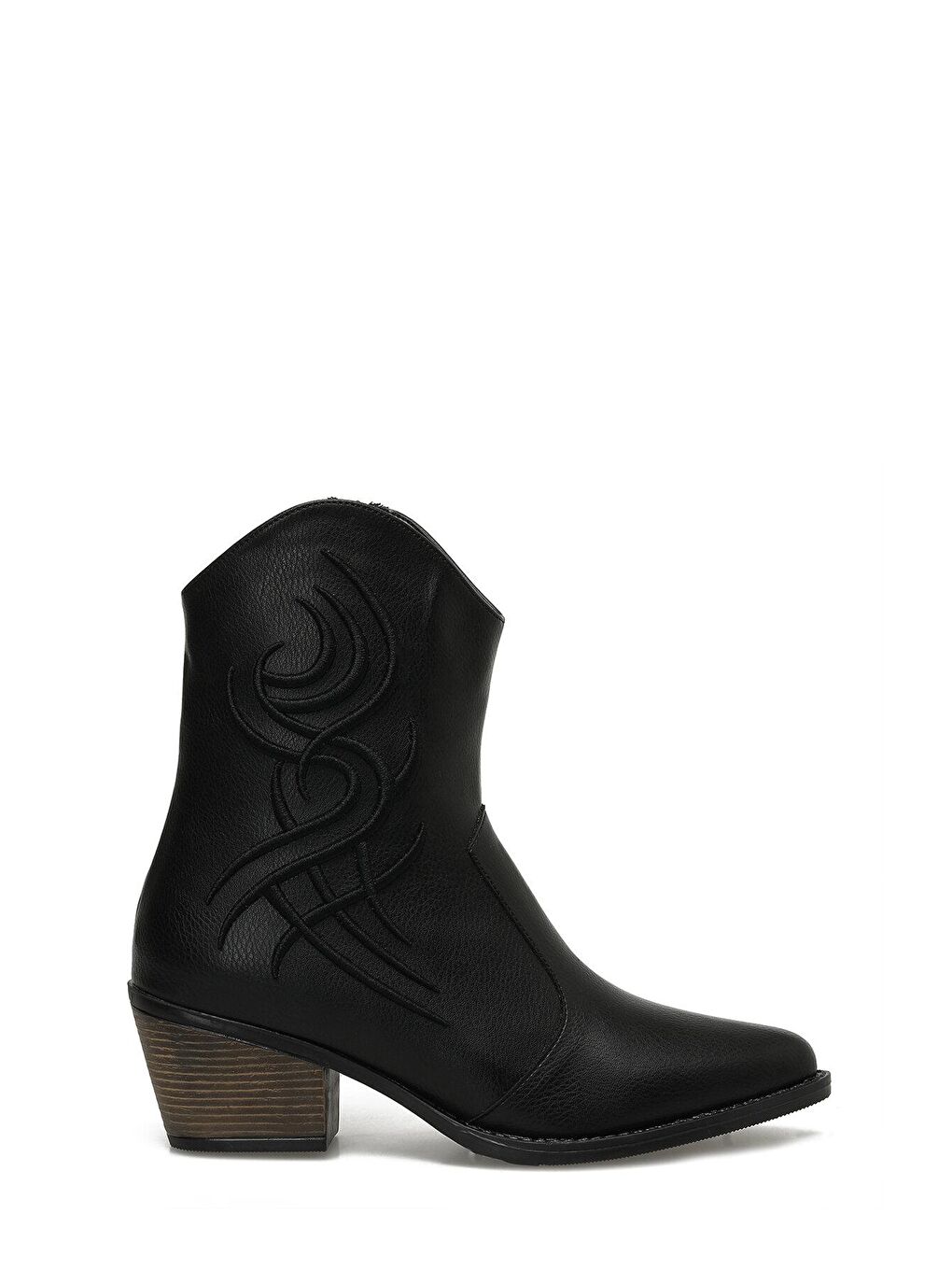 GLENN 3PR Siyah Kadın Kovboy Bot