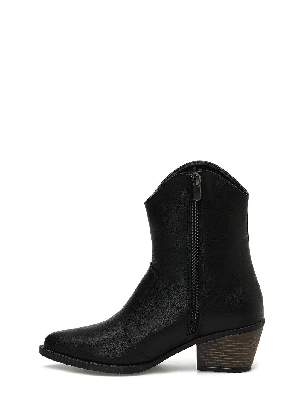 GLENN 3PR Siyah Kadın Kovboy Bot-2