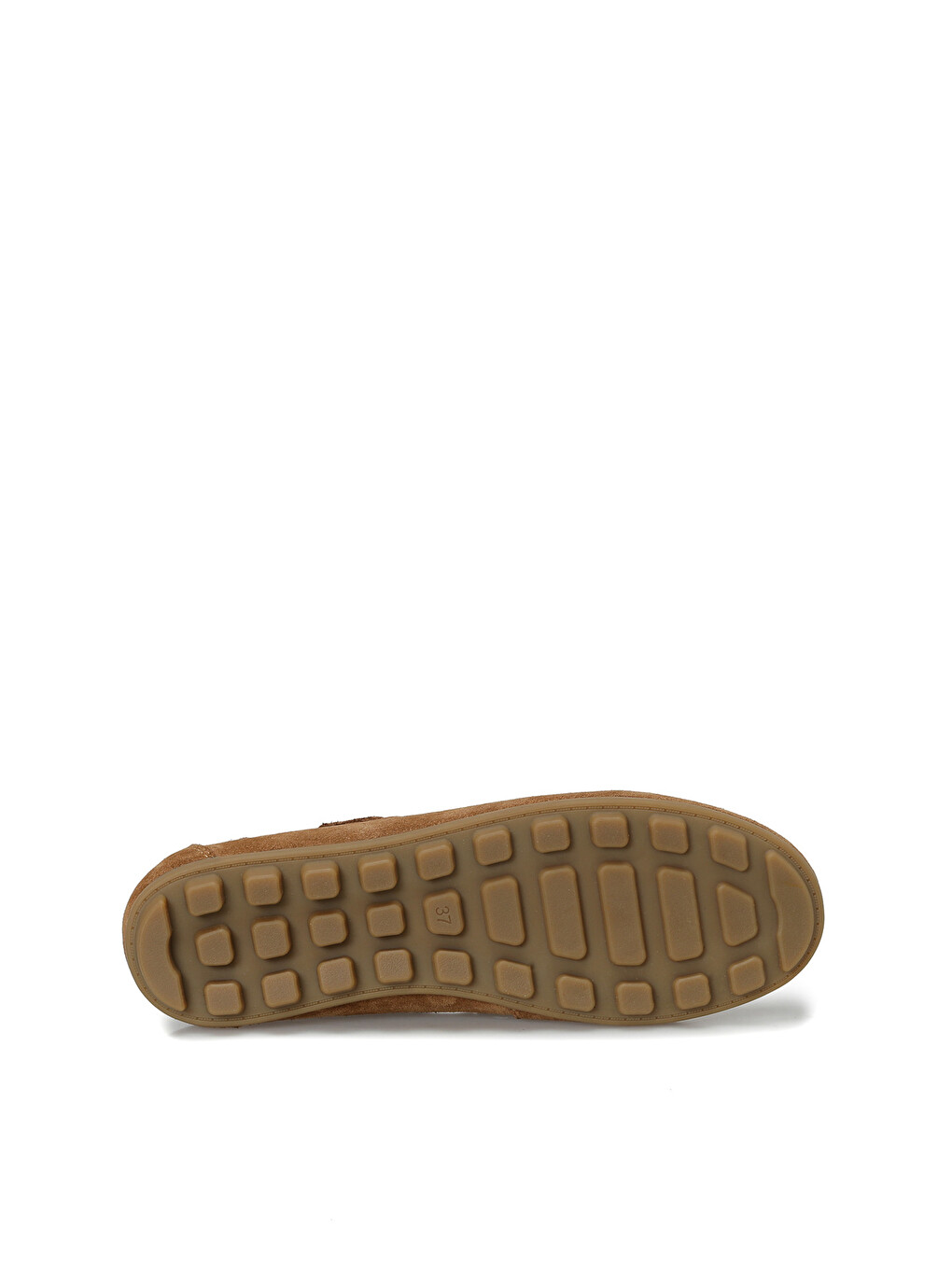 Kahverengi 26k-224 Taba Kadın Loafer-5