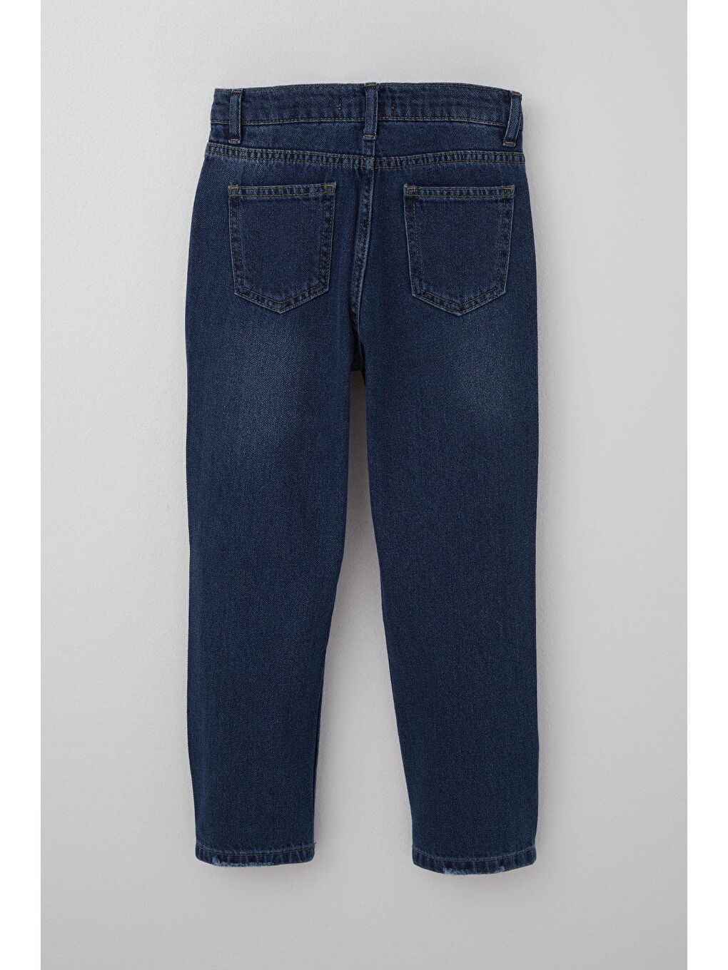 Kız Çocuk Jean Pantolon Cepli Mavi (5-9 Yaş)-1