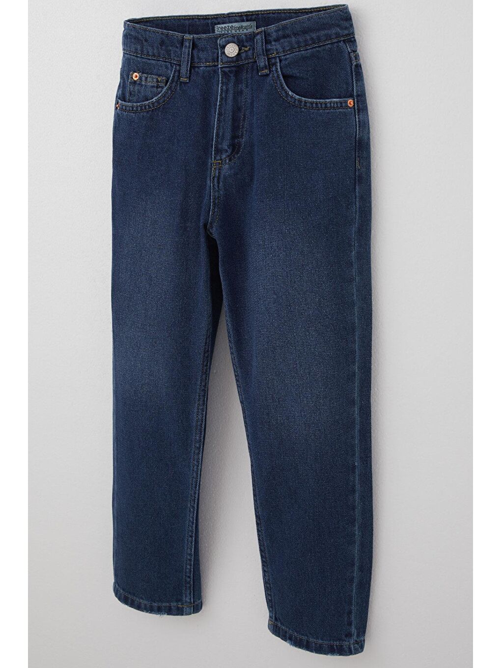 Kız Çocuk Jean Pantolon Cepli Mavi (5-9 Yaş)-2