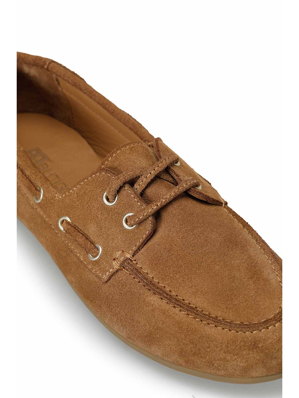 Kahverengi 26k-224 Taba Kadın Loafer-6