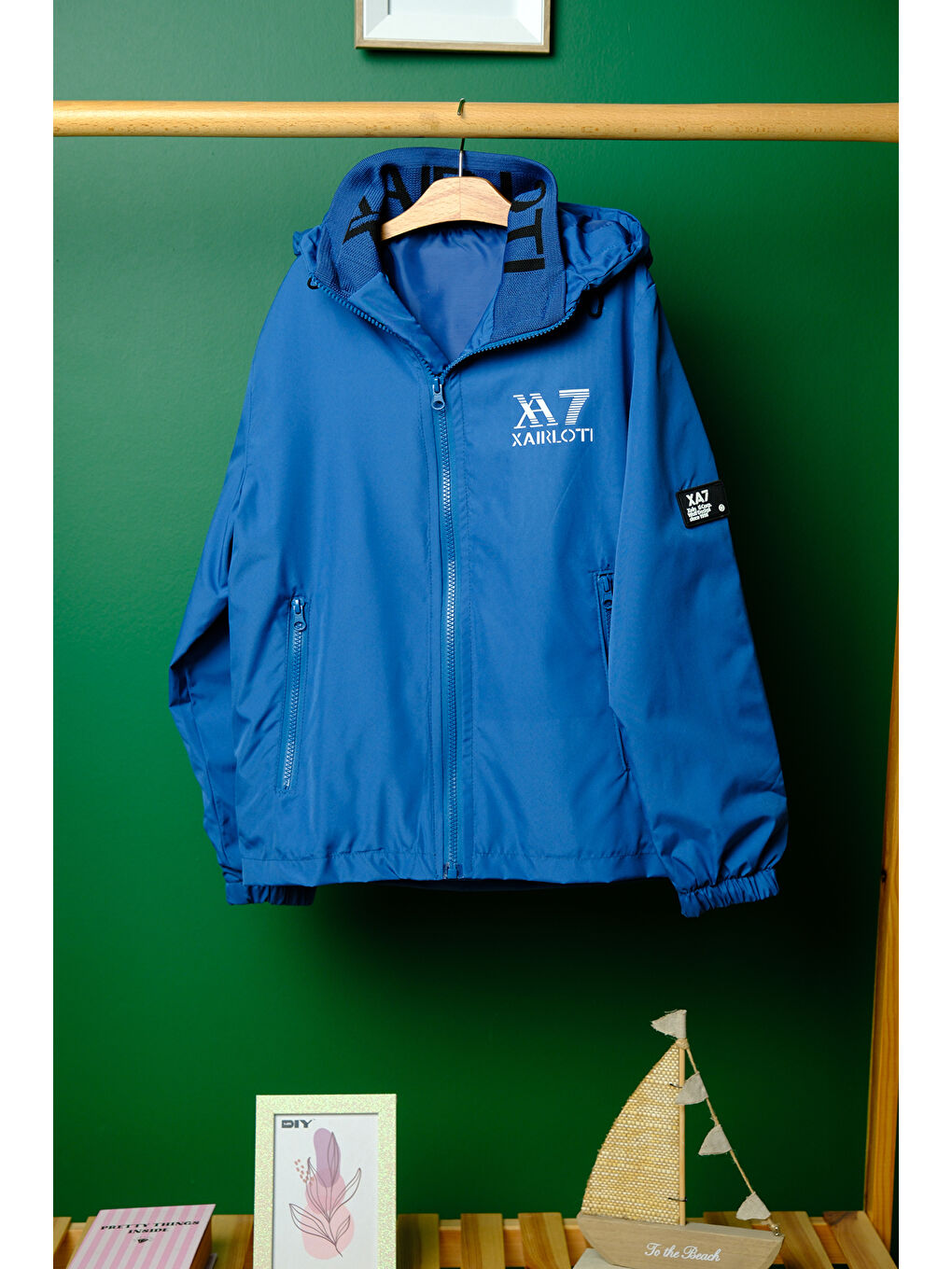 Mavi Erkek Çocuk Spor Mevsimlik Mont MM.XA7-4