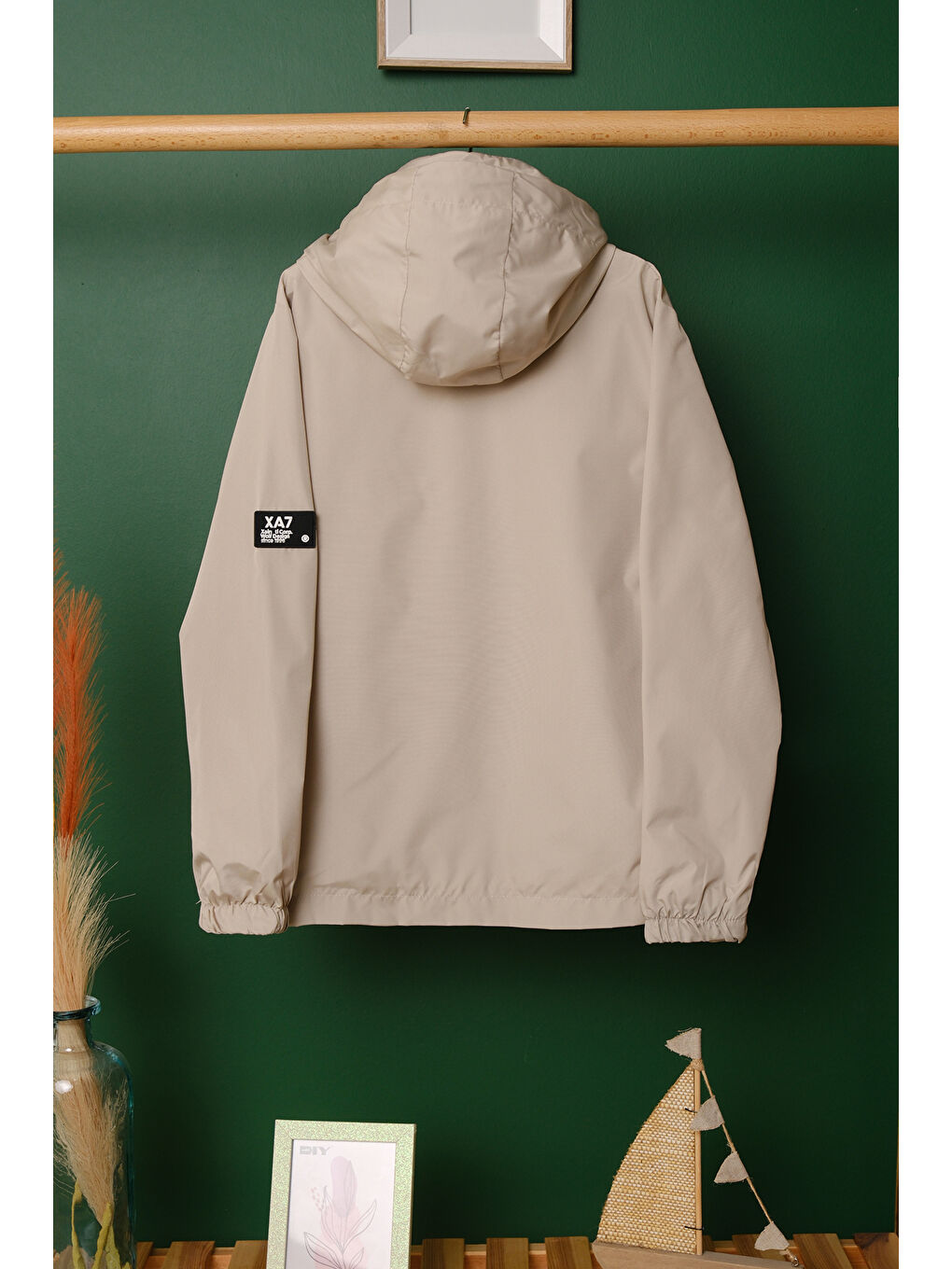 Bej Erkek Çocuk Spor Mevsimlik Mont MM.XA7-9