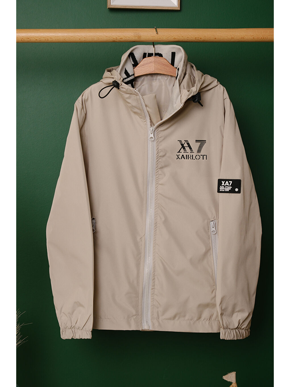 Bej Erkek Çocuk Spor Mevsimlik Mont MM.XA7-10