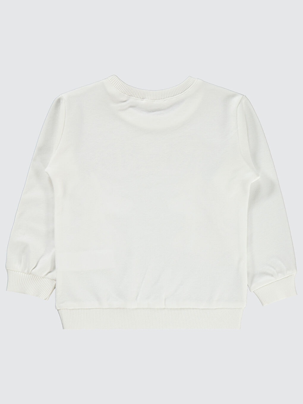 Girls Kız Çocuk Sweatshirt 2-5 Yaş Ekru-1