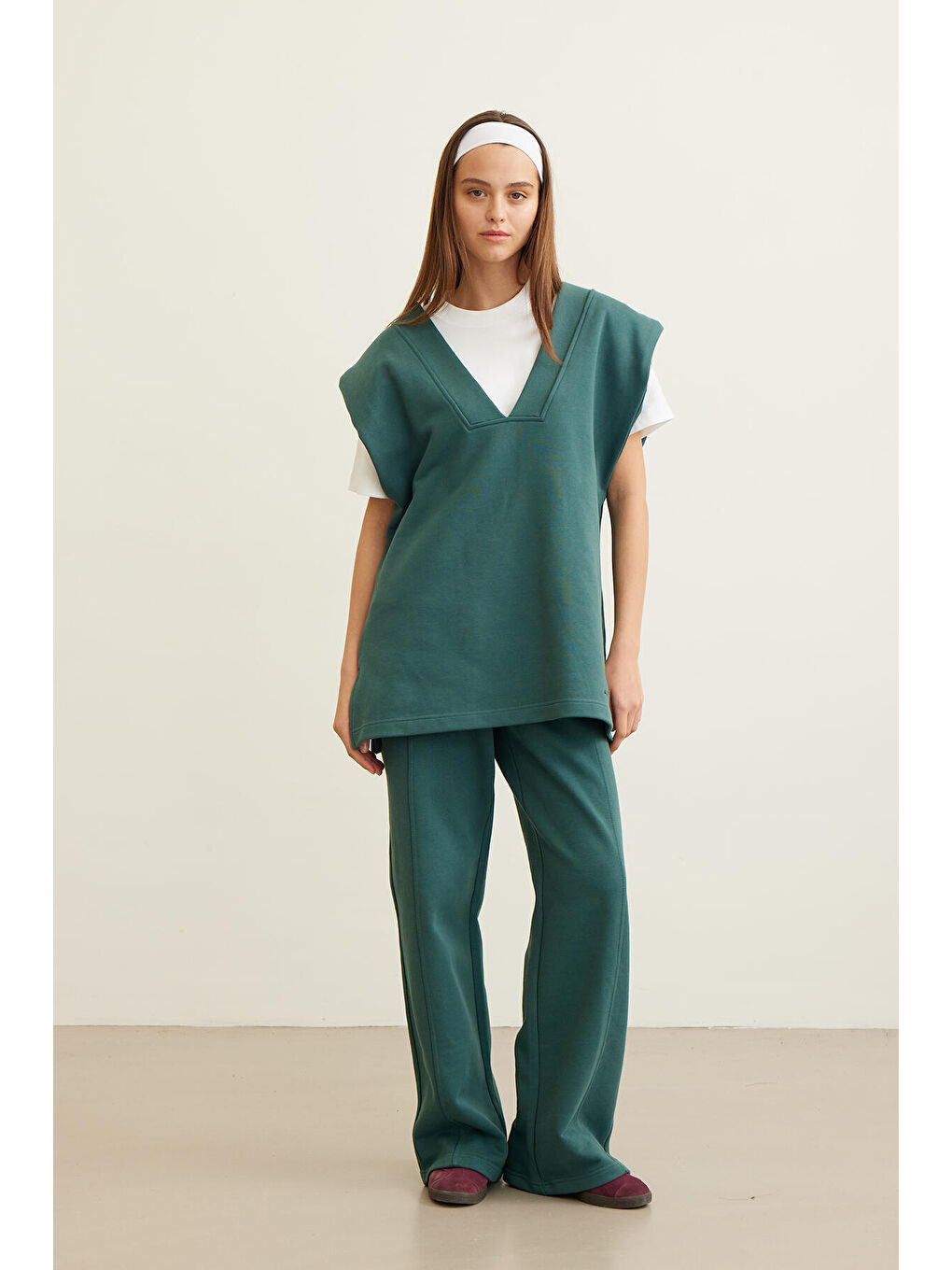 Selected Süveter Yeşil-1