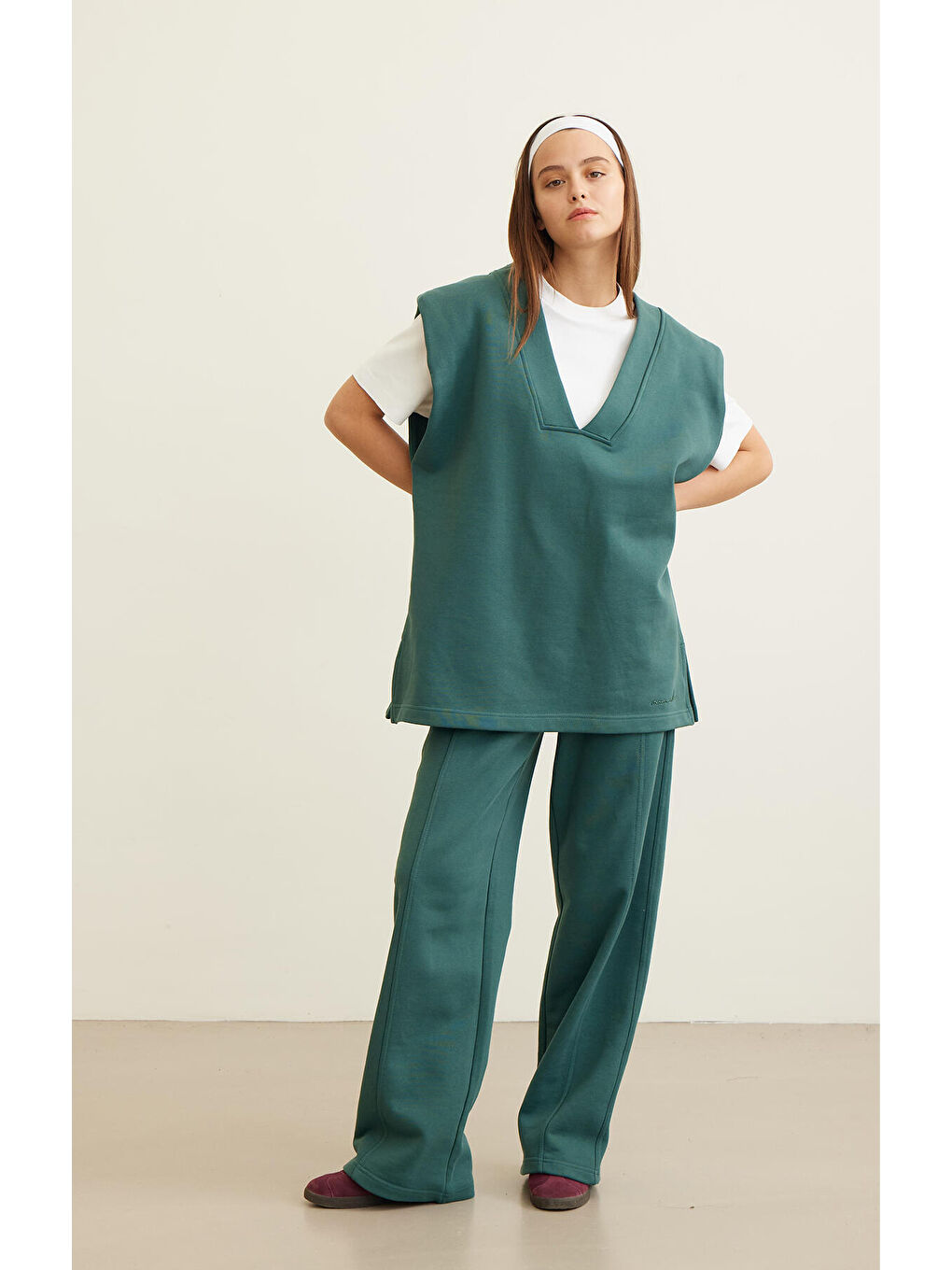 Selected Süveter Yeşil-5