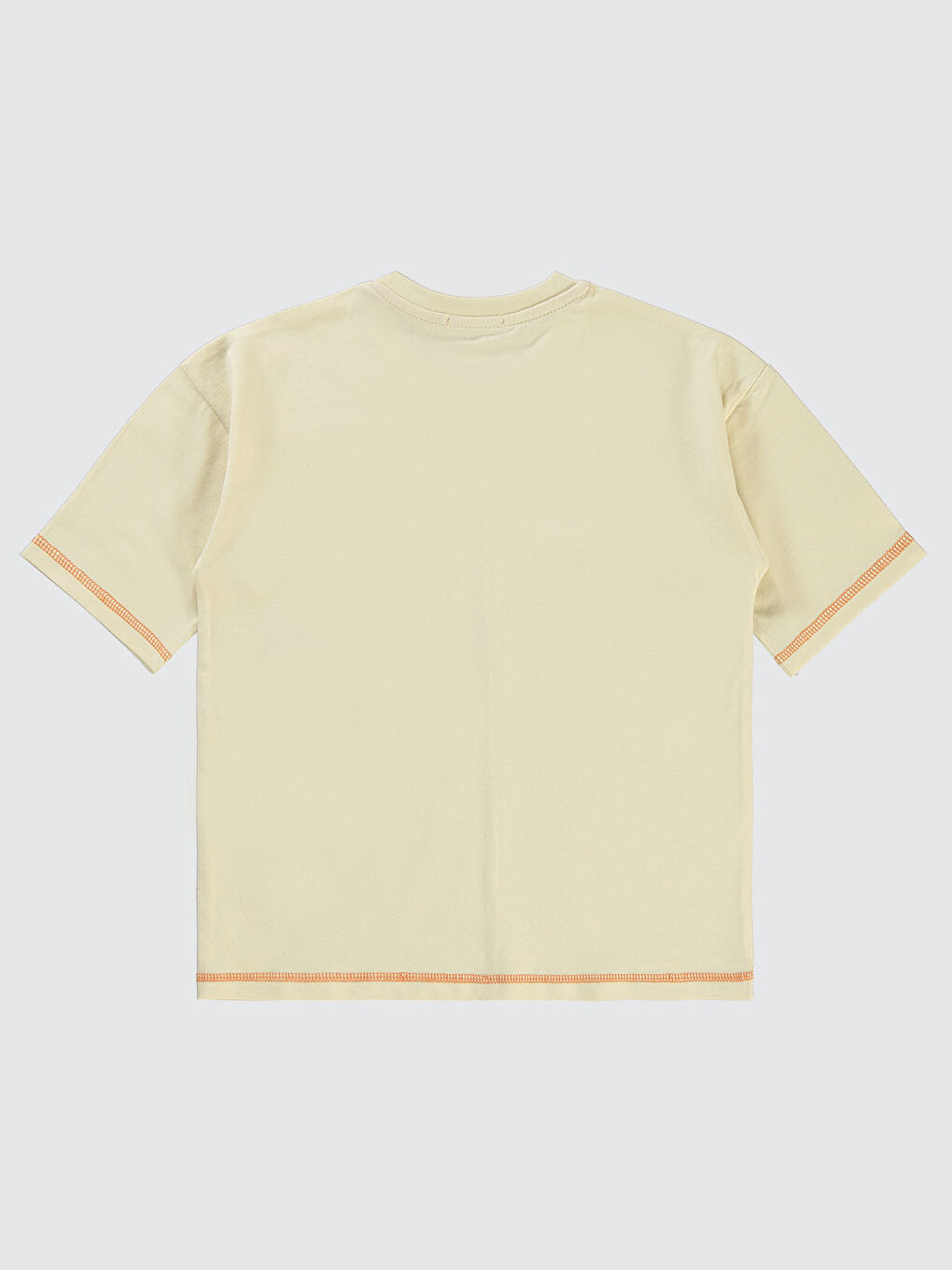 Turuncu Boys Erkek Çocuk Tişört 6-9 Yaş Oranj-1