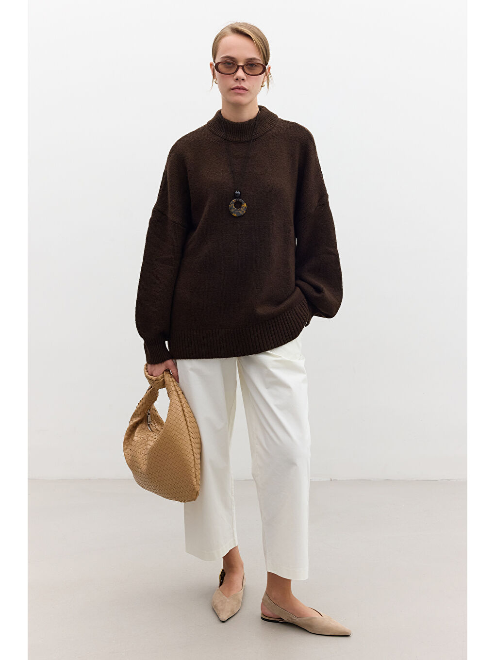 Kahverengi Ella Kazak Acı Kahve-2