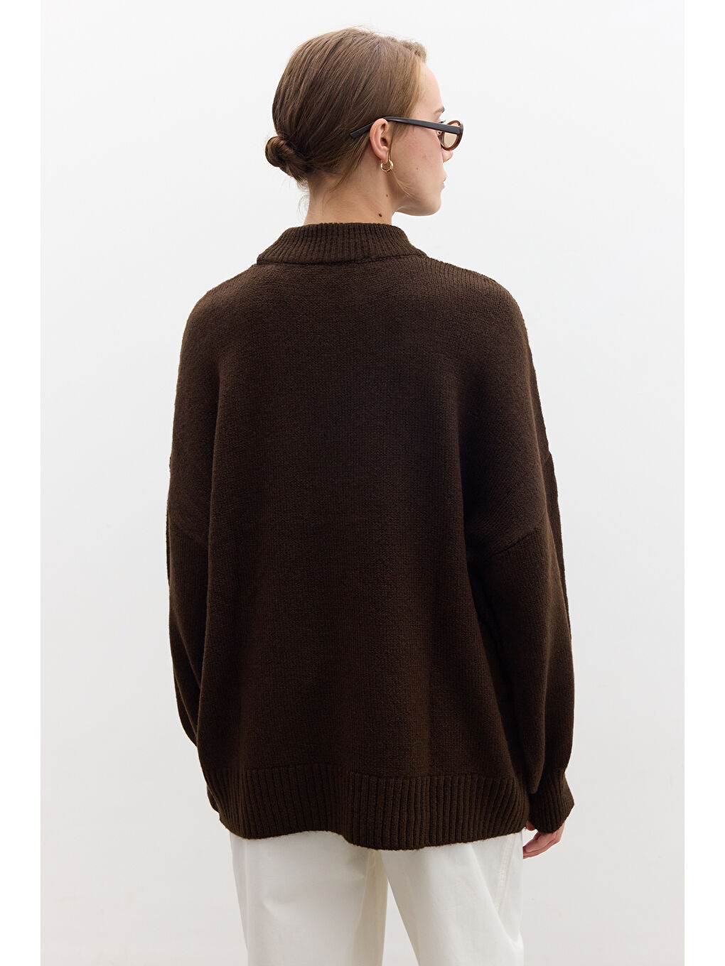 Kahverengi Ella Kazak Acı Kahve-3