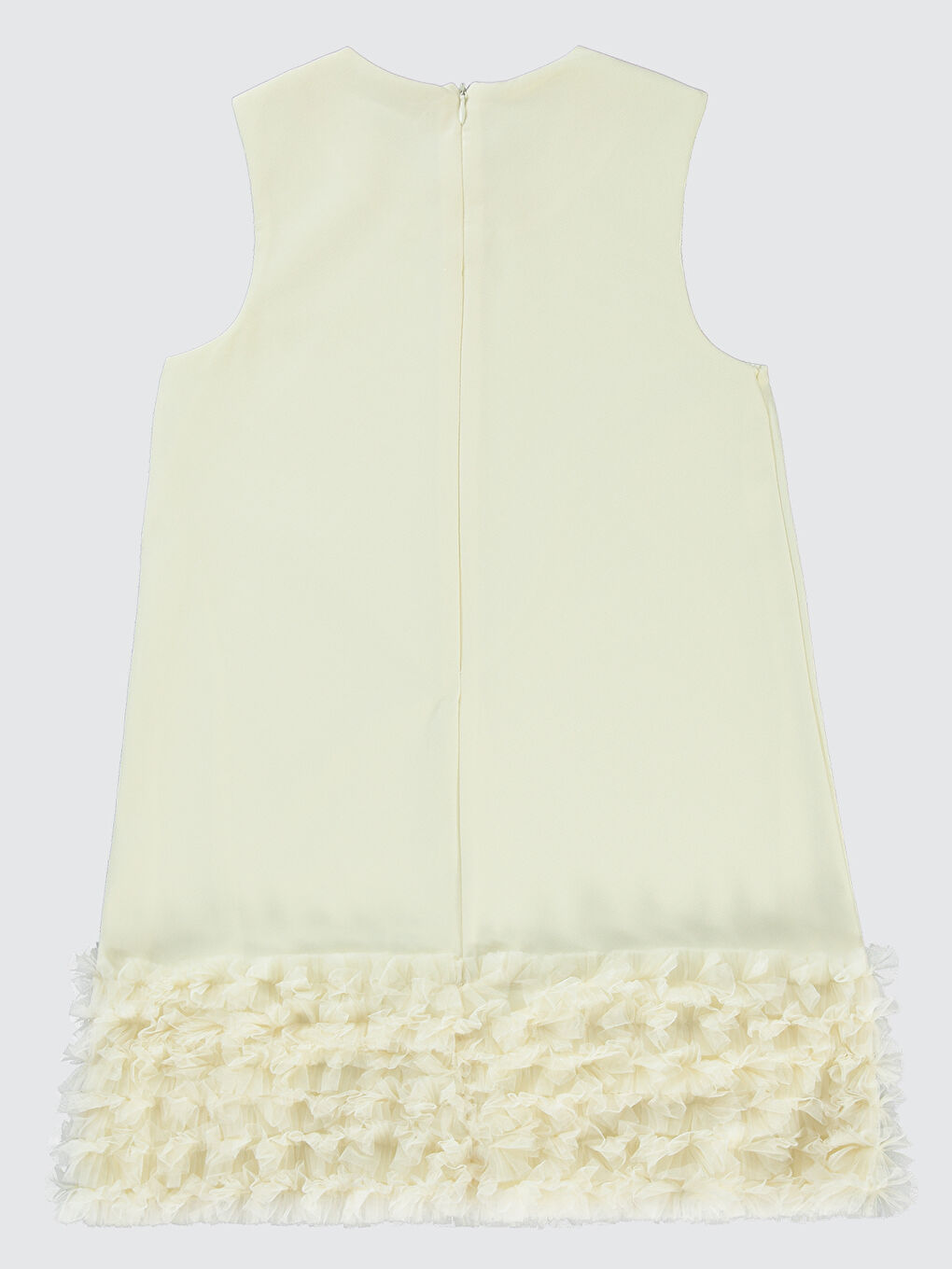 Girls Kız Çocuk Elbise 10-13 Yaş Ekru-1