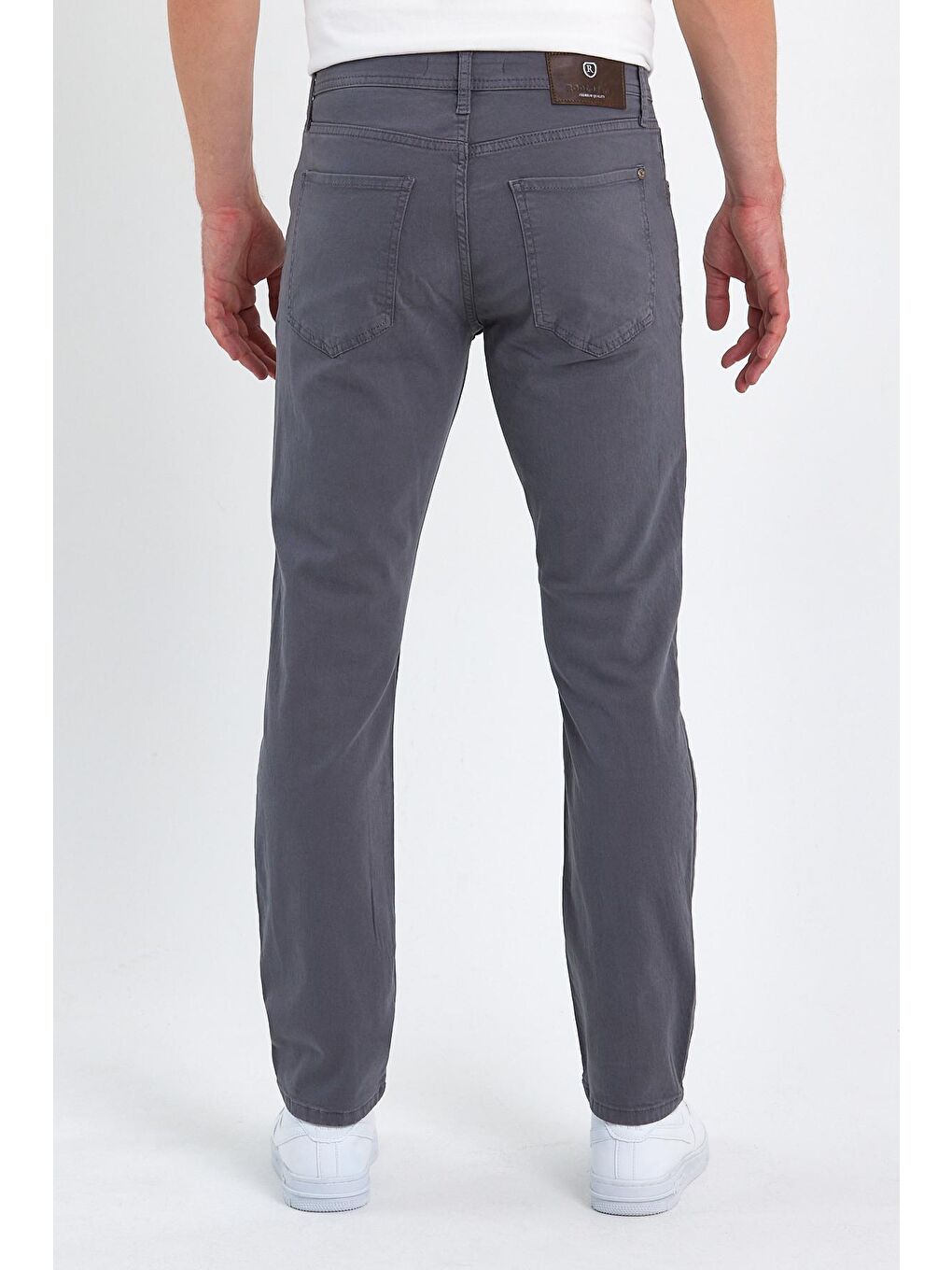 Gri Erkek Gabardin Jean Pantolon Slimfit Arjen 634-4