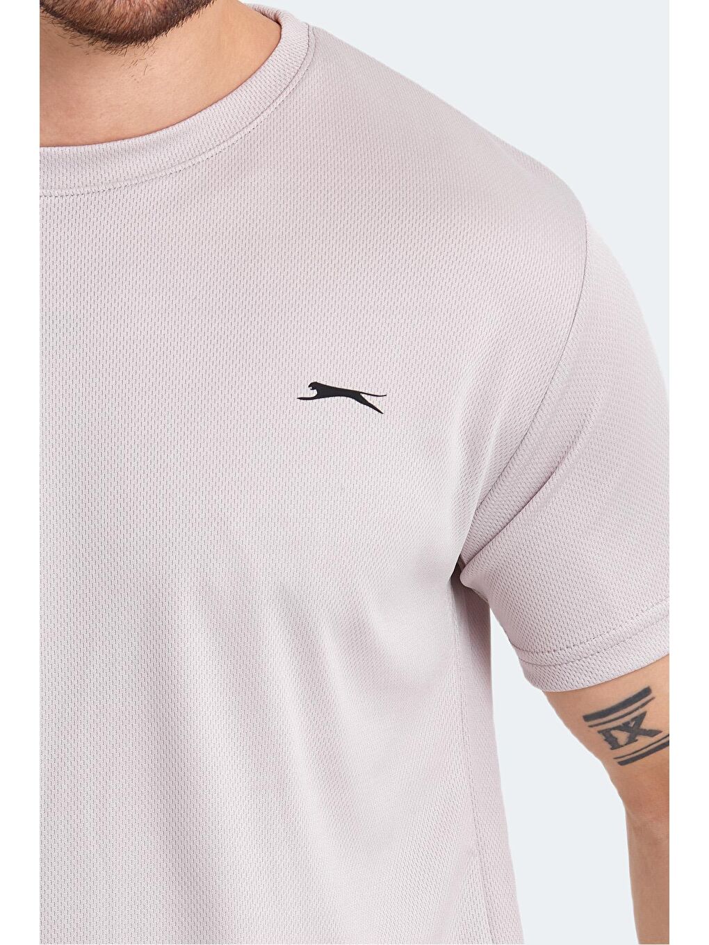 SLAZENGER Bej ODALIS I Erkek T-Shirt Bej - 2