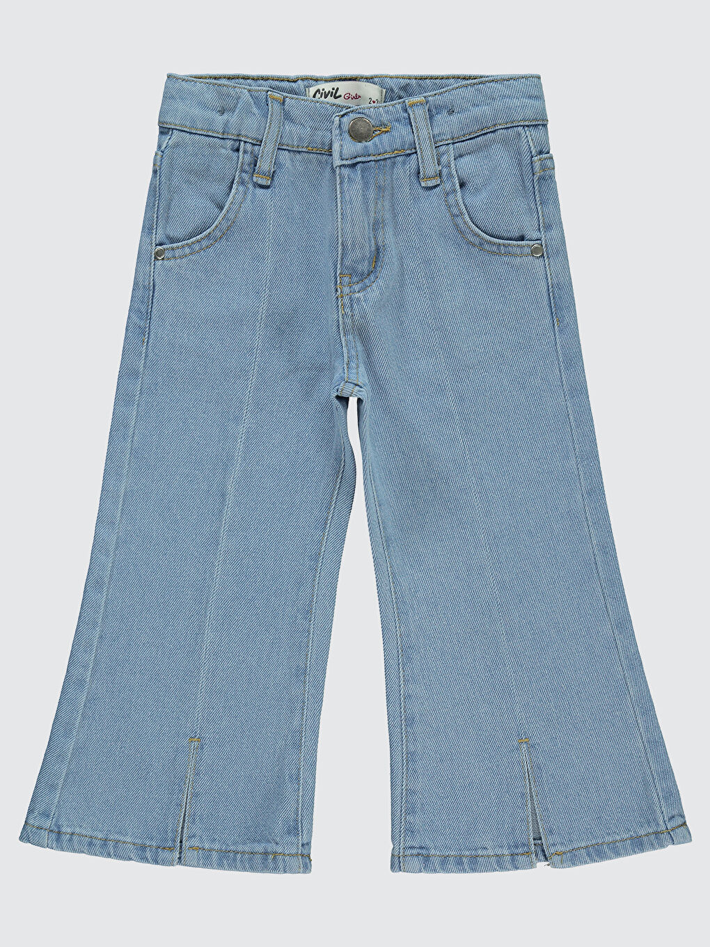 Girls Kız Çocuk Pantolon 2-5 Yaş Açık Mavi