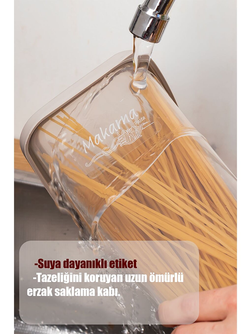 Renksiz 1036 Rainbow 24'lü Etiketli Renkli Kapaklı Gıda Kavanoz Saklama Kabı Seti Erzak Kabı Organizer-1